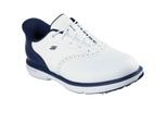 Skechers GO Golf Prestige Leren Herenschoenen Wit/Navy