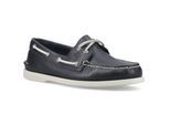 Sperry Authentieke 2 Oog Leer Heren Marineblauwe Bootschoenen