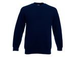 Fruit Of The Loom Unisex Premium 70/30 set-in sweater (Donker Marine)