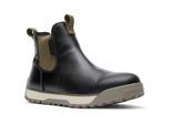 Xtratuf Knöcheldecklederschuhe Herren Pirat Schwarz Gummistiefel