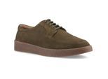 Hush Puppies Rafael Suède Heren Khaki Veterschoenen