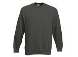 Fruit Of The Loom Unisex Premium 70/30 set-in sweater (Charcoal)