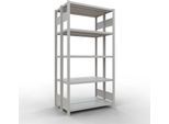 SCHULTE Lagertechnik - Stecks.Doppelgrundr. Typ 250 kg - 2000x1000x2x300 mm, 10 Böden