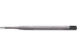 Faber-Castell Kugelschreibermine x-soft M, Strichstärke 0,5 mm, Schreibfarbe schwarz, dokumentenecht, mit Metallspitze, Kunststoff, 1 Stück
