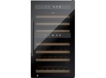 CASO Weinkühlschrank "726 WineExclusive 66 Smart", Energieeffizienz: G, schwarz, B:60cm H:103,5cm T:63,5cm, Weinkühlschränke, Weinkühlschrank