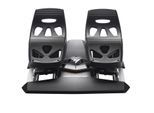 THRUSTMASTER Gaming-Pedale "TFRP Rudder", schwarz, Spielecontroller, Gaming-Pedale