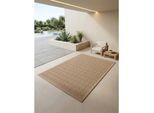 Teppich Outdoor KASBERG in Schwarz, im Vintage-Stil, aus Polypropylen, 80 x 250 cm