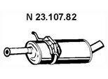VEGAZ Mittelschalldämpfer ms415 für Mercedes