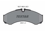 TEXTAR Bremsbelagsatz, Scheibenbremse 2912112 für Iveco