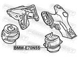 FEBEST Lagerung, Motor bmme70n55 vorne für BMW