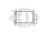 DIEDERICHS Kühler, Motorkühlung dcm3440 für VW