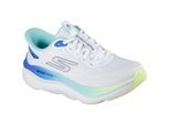 Skechers Performance Max Cushioning Max Run Textiel Dames Wit/Multi Sneakers