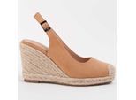 Montevita Espadrilles Met Een Sleehak Balenci7 Bruin