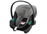 cybex Gold Babyschale Aton B2 i-Size, Schwarz, Dunkelgrau, Textil, 44.0x39.0-56.5x66.0 cm, ECE R 129 i-Size, abnehmbarer und waschbarer Bezug, ergonomischer Tragebügel, Flugzeugzulassung, Gurtlängenverstellung, höhenverstellbare Kopfstütze, Sonnendach, integriertes Gurtsystem, optimaler Aufprallschutz, schadstoffgeprüft, schnell leicht im Auto montierbar, Seitenaufprallschutz, Reboardsystem, 3-Pun
