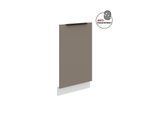 Frontblende für vollintegrierten Geschirrspüler 45 cm ARIA Sandgrau + Weiss matt