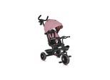 Byox Dreirad, Tricycle Summer, Fußstütze klappbar, Musik, Becherhalter, Körbe rosa