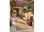 Teppich Outdoor KASBERG in Beige, im Vintage-Stil, 80 x 250 cm