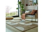 Jute-Teppich geometrisch Natur 200 x 290 cm - HOLT Kadima Design