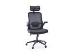 MyBuero Home Office Bürostuhl Vertuflex Stoff / Netzstoff mit abklappbaren Armlehnen