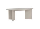 P & B Esstisch Family, Kaschmir, Holzwerkstoff, oval, eckig, 100x76x200 cm, FSC Mix, Made in Denmark, Esszimmer, Tische, Esstische, Esstische oval