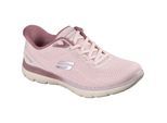 Skechers Summits Sweet Skies Dames Mauve Mesh/Roze Bies Sneakers