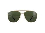 Lacoste Aviator unisex licht gunmetal grijze zonnebril