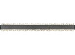 GLOBO LIGHTING Wandleuchte "STALAGMITA", silber (schwarz matt), 1, H: 5,1cm, 1 Stk., Leuchten, Wandleuchte Schwarz/Grau, Acrylkristalle, LED, Wandleuchte