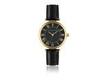 Quarzuhr ISABELLA FORD "FH5-S014G", schwarz, Armbanduhren, Damen, Quarzuhr