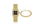 Quarzuhr ISABELLA FORD "SFI4-1", gold, Armbanduhren, Damen, Quarzuhr
