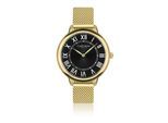 Quarzuhr CLARE MOSS "CMD7-B034G", gold, Armbanduhren, Damen, Quarzuhr