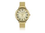 Quarzuhr CLARE MOSS "CMD6-B034G", gold, Armbanduhren, Damen, Quarzuhr