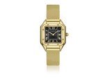 Quarzuhr CLARE MOSS "CMD1-B034G", gold, Armbanduhren, Damen, Quarzuhr