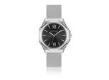 Quarzuhr CLARE MOSS "CMB8-B018S", silber, Armbanduhren, Damen, Quarzuhr