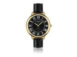 Quarzuhr CLARE MOSS "CMD7-S014G", schwarz, Armbanduhren, Damen, Quarzuhr