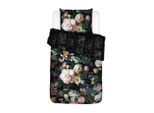 Essenza Wendebettwäsche Fleur, Schwarz, Textil, Blume, 155x220 cm, Oeko-Tex® Standard 100, Schlaftextilien, Bettwäsche, Bettwäsche, Übergrößen-Bettwäsche