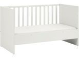 Umbauseiten PAIDI "LITTLE SNU für den Umbau vom Babybett zum Juniorbett", weiß (kreideweiß), B:163cm H:20cm T:5cm, Holzwerkstoff, Umbauseiten, Umbauseiten, Erweiterungs-Set Kinderbett 70x140cm in Beige