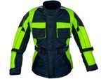Motorradjacke ROLEFF "Kids" Gr. XXL, schwarz (schwarz, gelb), Jacken, Kinder, XXL, Obermaterial: 100% Polyester. Innenfutter: 100% Polyester, Motorradjacke, geeignet für Kinder, mit Sicherheitsstreifen