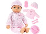 Babypuppe BAYER "My First Lisa 36 cm", rosa, Puppen, Baby, Babypuppe, mit Funktion