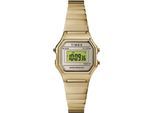 Montre Timex Classic Digital Mini Pour Femmes Doré TW2T48000