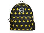 Hype Smile Iconic Zwart/geel Rugzak