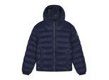 Kinderen Pufferjas Meisjes en Jongens Marineblauw Hooded Warme Gevoerde Jas