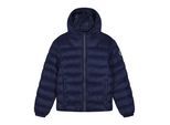 Kinderen Pufferjas Meisjes en Jongens Marineblauw Hooded Warme Gevoerde Jas