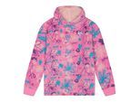Meisjes Oversized Deken Blauw Scribble Hoodie Kinderen Fleece Warme Lounge Kleding