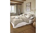 Bettwäsche IRISETTE "Premium Satin Bettwäsche Paris", beige, B/L: 140cm x 200cm, 1 Stk., 1 Stk., Mako-Satin, B/L: 90cm x 70cm, 2, Mako-Satin, Obermaterial: 100% Baumwolle, Bettwäsche, Bettwäsche, Hochwertige Premium Bettwäsche