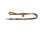 Dog Sport HUNTER verstellbare Hundeführleine lemvig cognac 1,5 cm