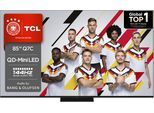 TCL Mini-LED-Fernseher "85Q7CX2", Energieeffizienz: D, schwarz, 85, Fernseher, Audio von Bang & Olufsen, Präzises Dimming, Smart TV, Apple TV, 4K HDR, Mini-LED-Fernseher