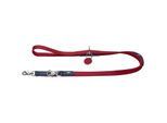 Dog Sport HUNTER verstellbare Hundeführleine lemvig rot 1,5 cm