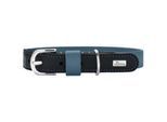 Dog Sport HUNTER Hundehalsband wolmar biothane x leder blau M-L