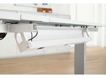 Schäfer Shop Genius Kabelkanal PLANOVA ERGOSTYLE, 718 mm, für 1200er Tisch, weiß