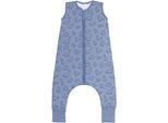 Babyschlafsack FILLIKID "mit Beinen, TOG 0,5", Baby, Gr. 104, Reißverschlussmitte, dino, Obermaterial: 100% Baumwolle, Schlafsäcke, für den Sommer und Raumtemperatur über 24